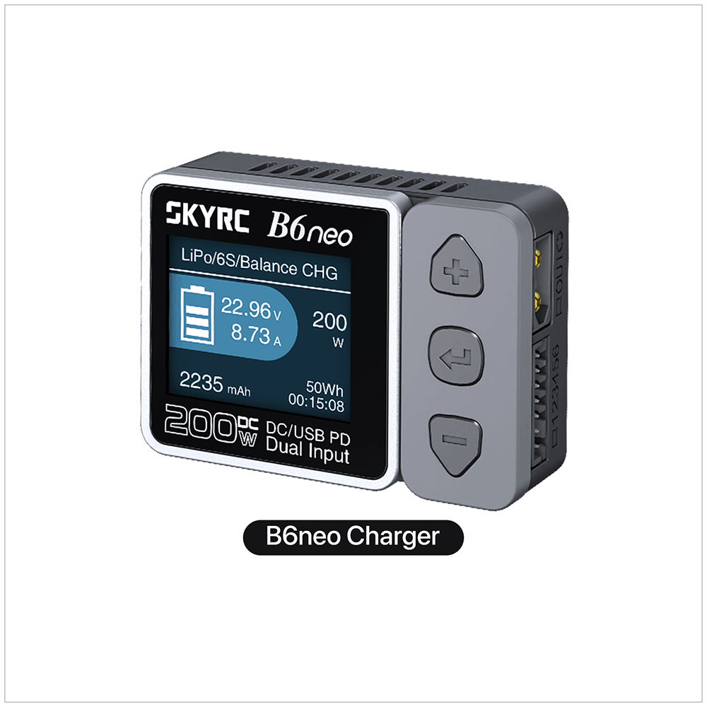 Skyrc B6 Neo Smart Charger - شاحن SkyRC B6 Neo الذكي، تيار