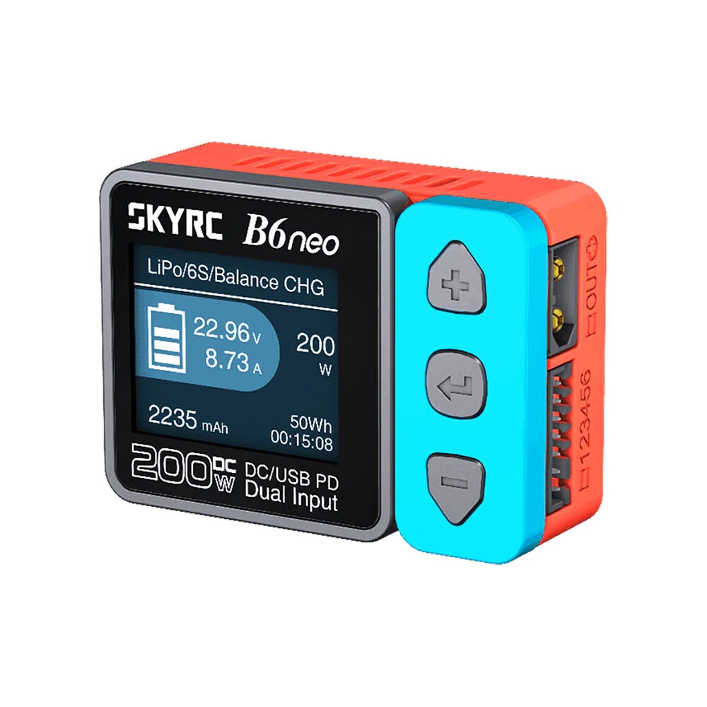 شاحن ذكي SkyRC B6 NEO بقدرة 20 - مراجعة Skyrc B6 Neo Smart Charger وسعره