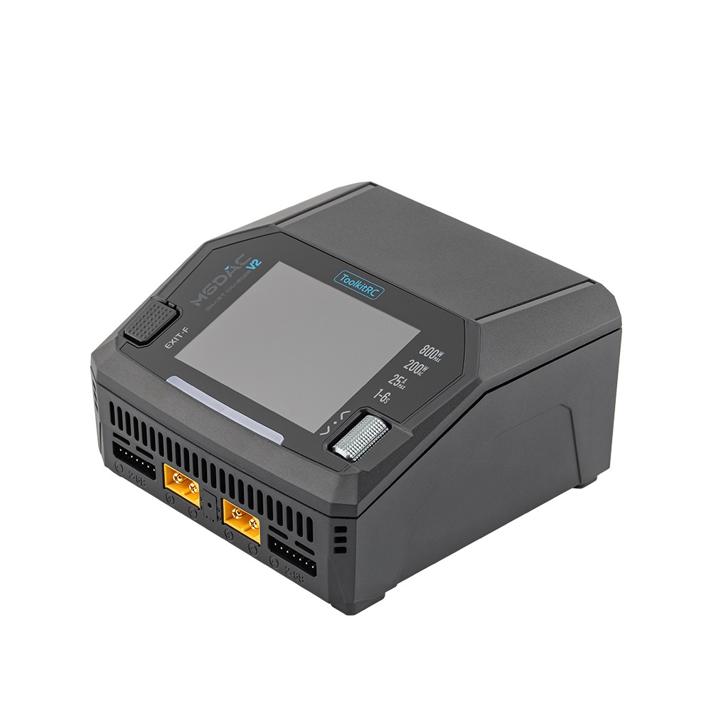 شاحن ذكي متوازن ToolkitRC M6DA - مراجعة Toolkitrc M6Dac Smart Charger وسعره